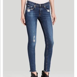 Rag And Bone La Paz Distressed Jeans Size 27